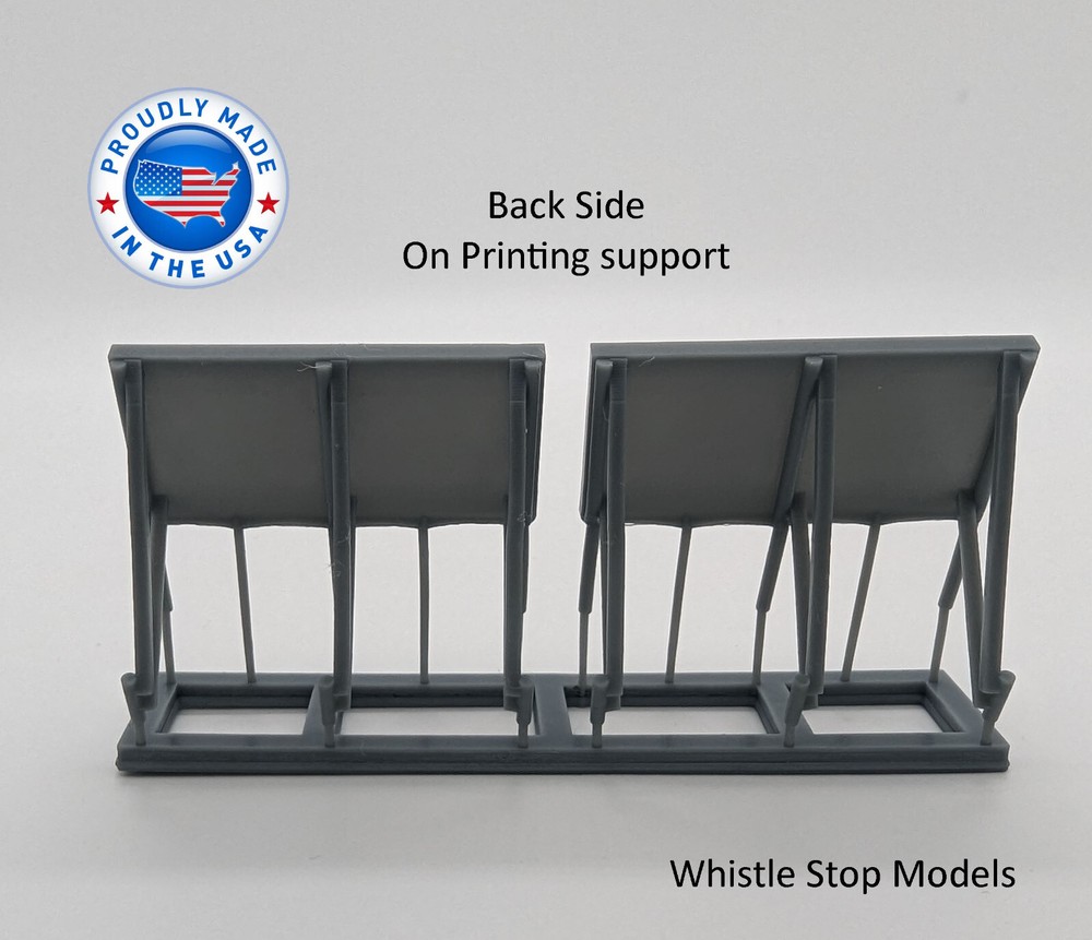 Z Scale 2 Old 20ft Billboard