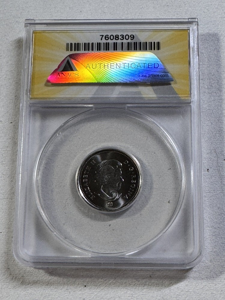 2009 Canada 5 Cents Graded MS 68 by ANACS