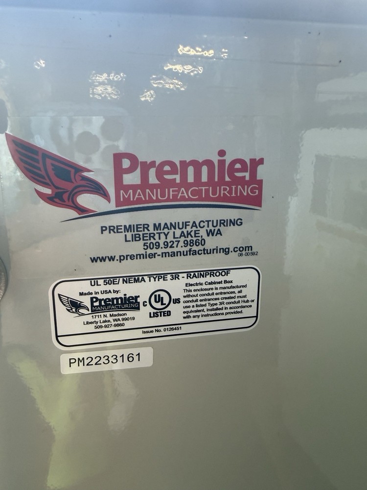 Intersect 200 AMP 240v Single PHASE Generator TRANSFER SWITCH Manual W/ CamLock