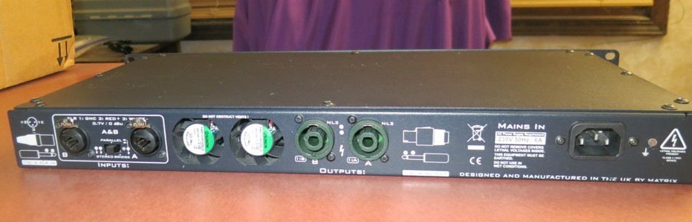 Matrix GT800FX Amplifier