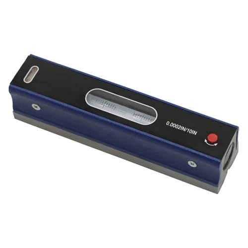 8" Precision Level Tool - 0.0002"/10" Accuracy for Straightness & Parallelism