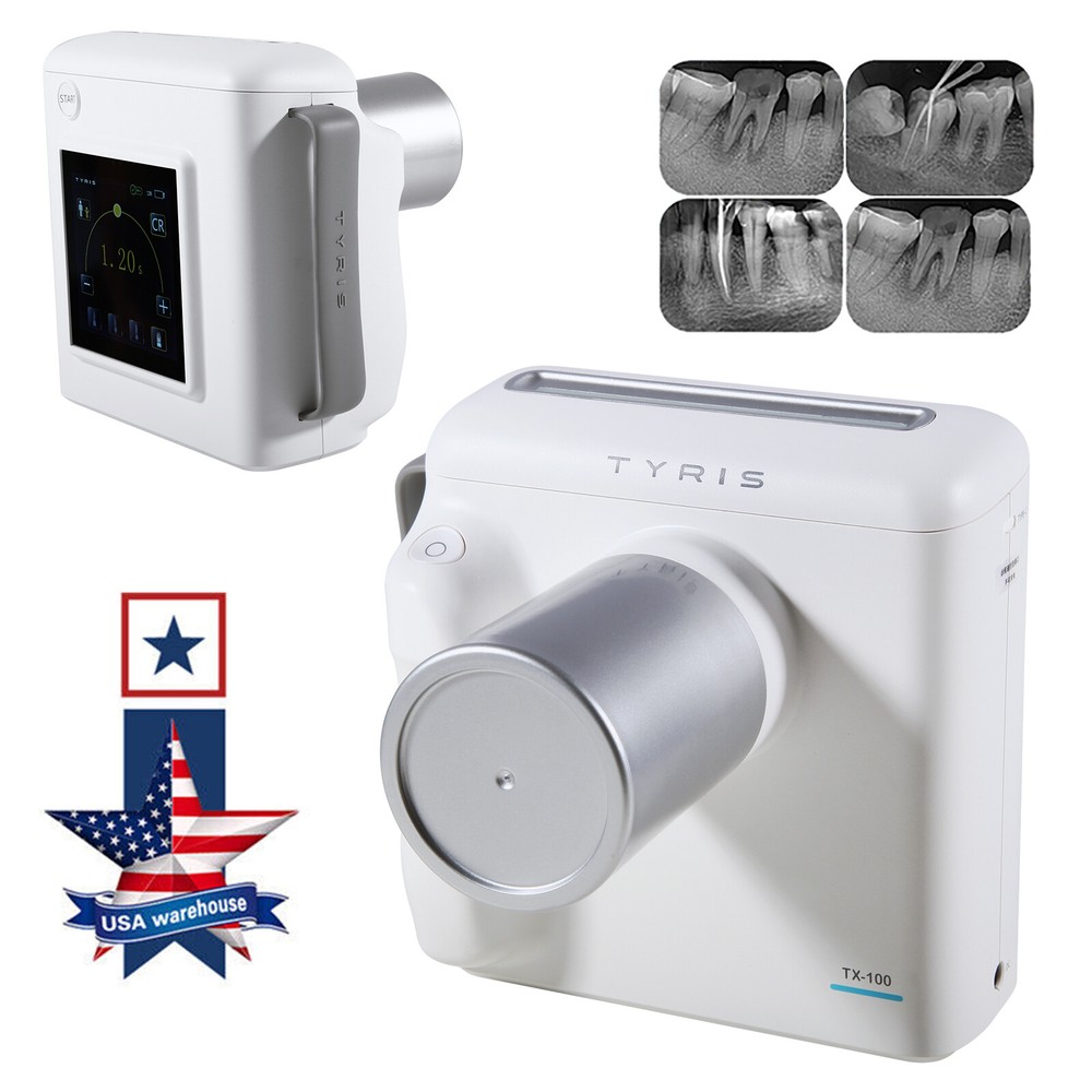 Dental X Mobile Unit System Ray Digital Machine High Frequency No Shield/Sensor