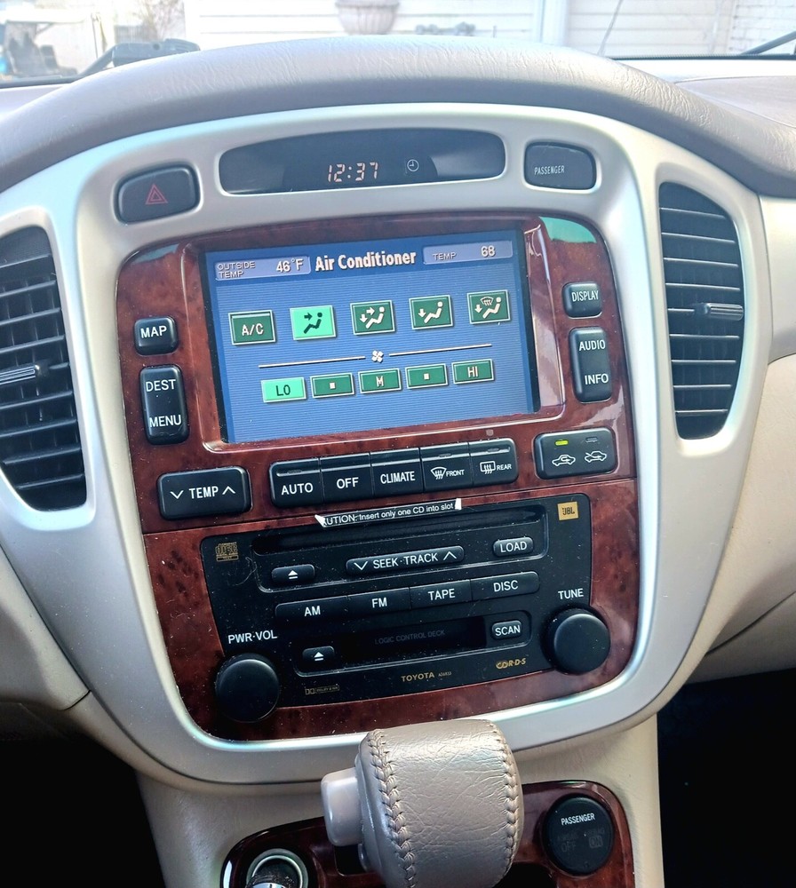 Head Unit for 2001-07 highlander