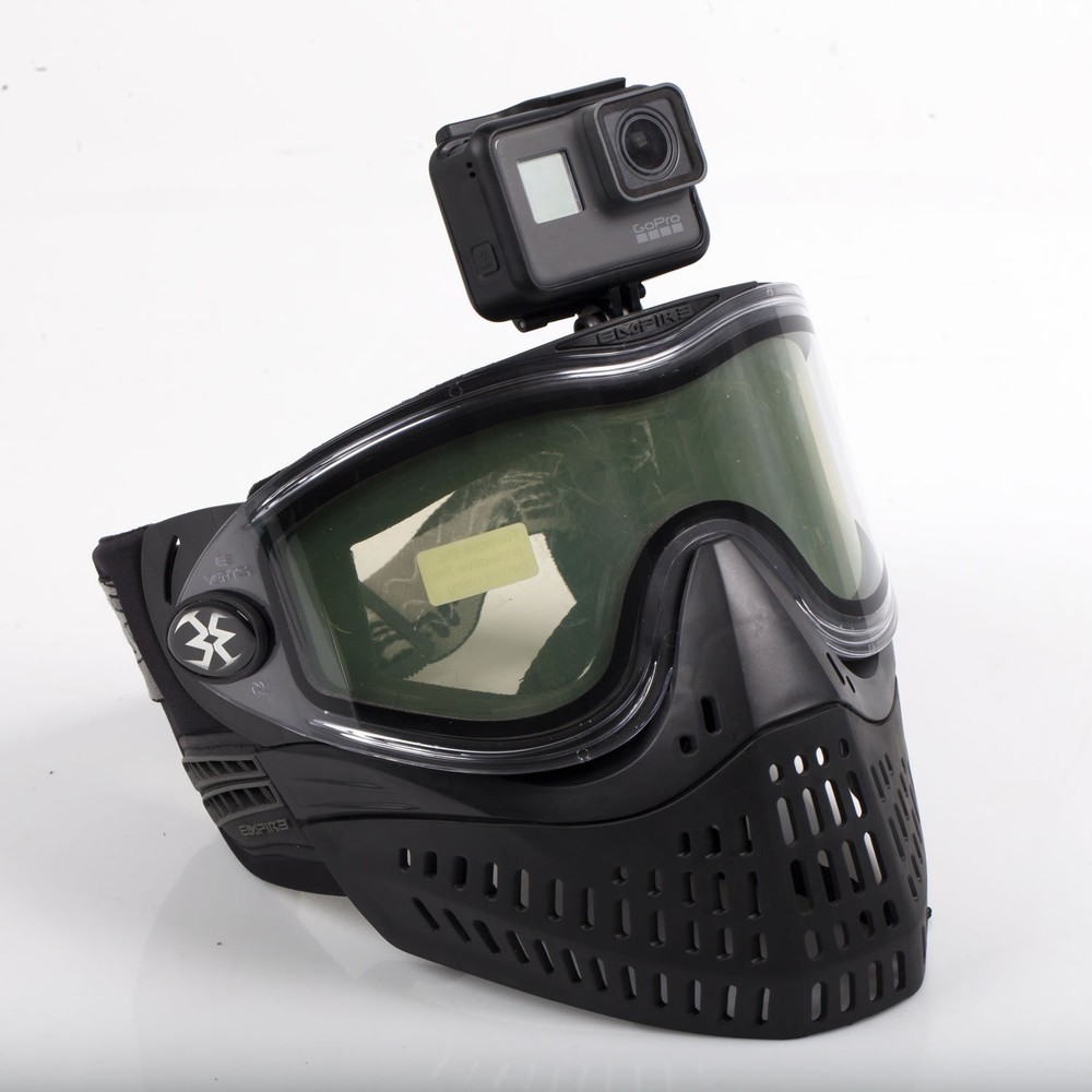 HK Army Goggle Camera Mount - Black - Paintball