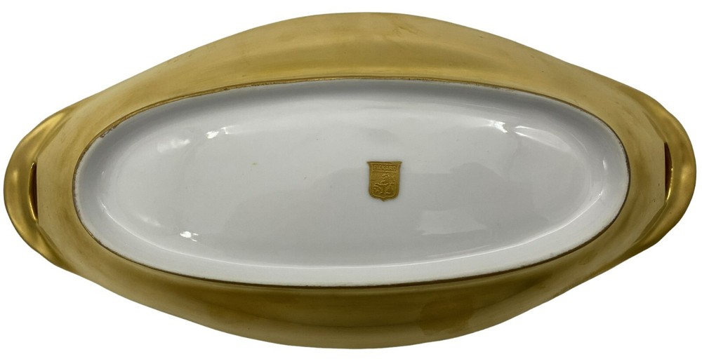 Pickard Rose & Daisy Celery Tray