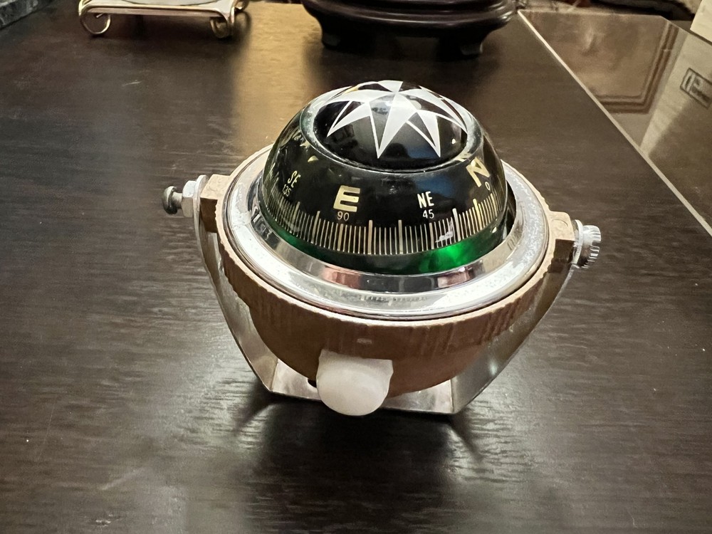 Vintage SHK Globe Compass