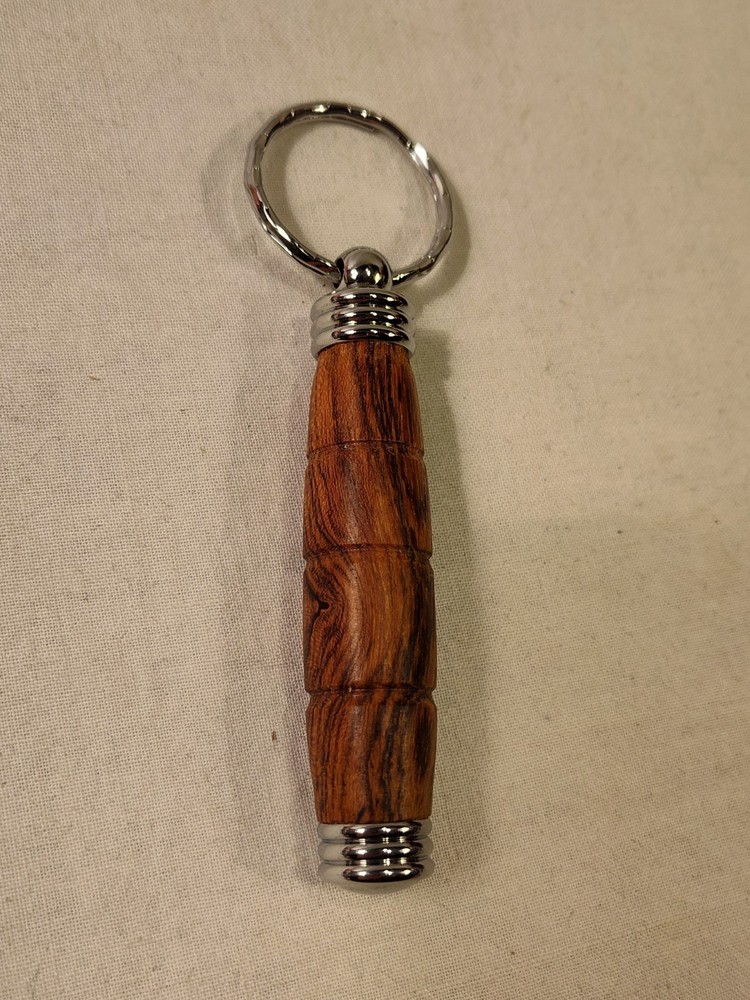 Handmade Keychain With Interior Storage Compartment Travel