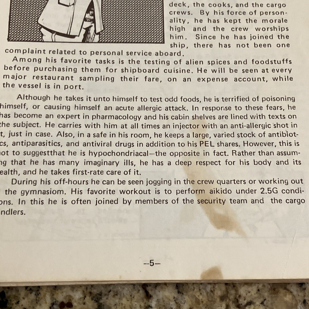 Action Aboard (FASA Traveller) - worn w/ deckplans