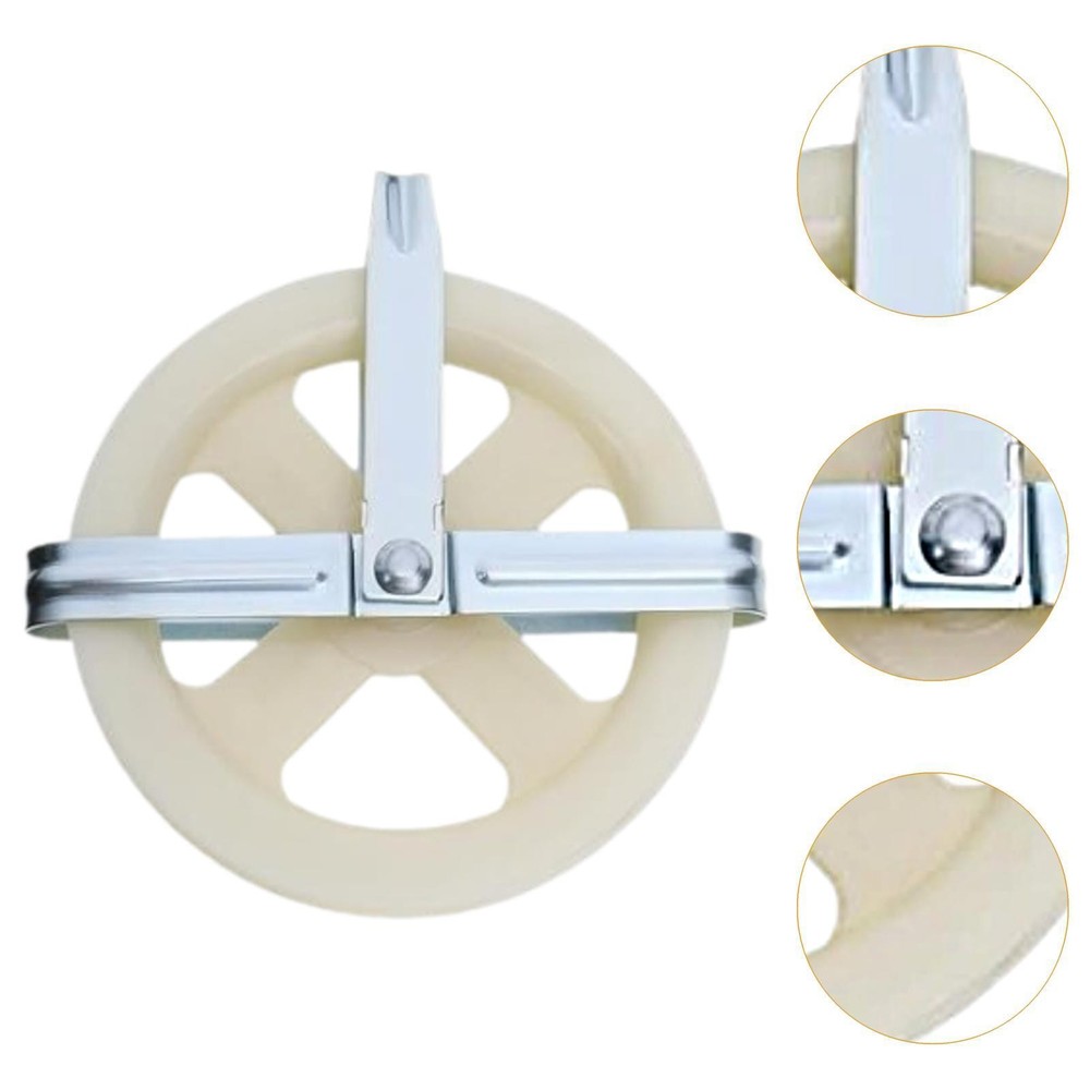 Clothesline Pulley Kit Clothes Drying Pulley Easy Installation Multipurpose