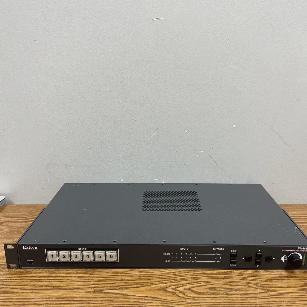 Extron IN1606 Six Input Scaling Presentation Switcher