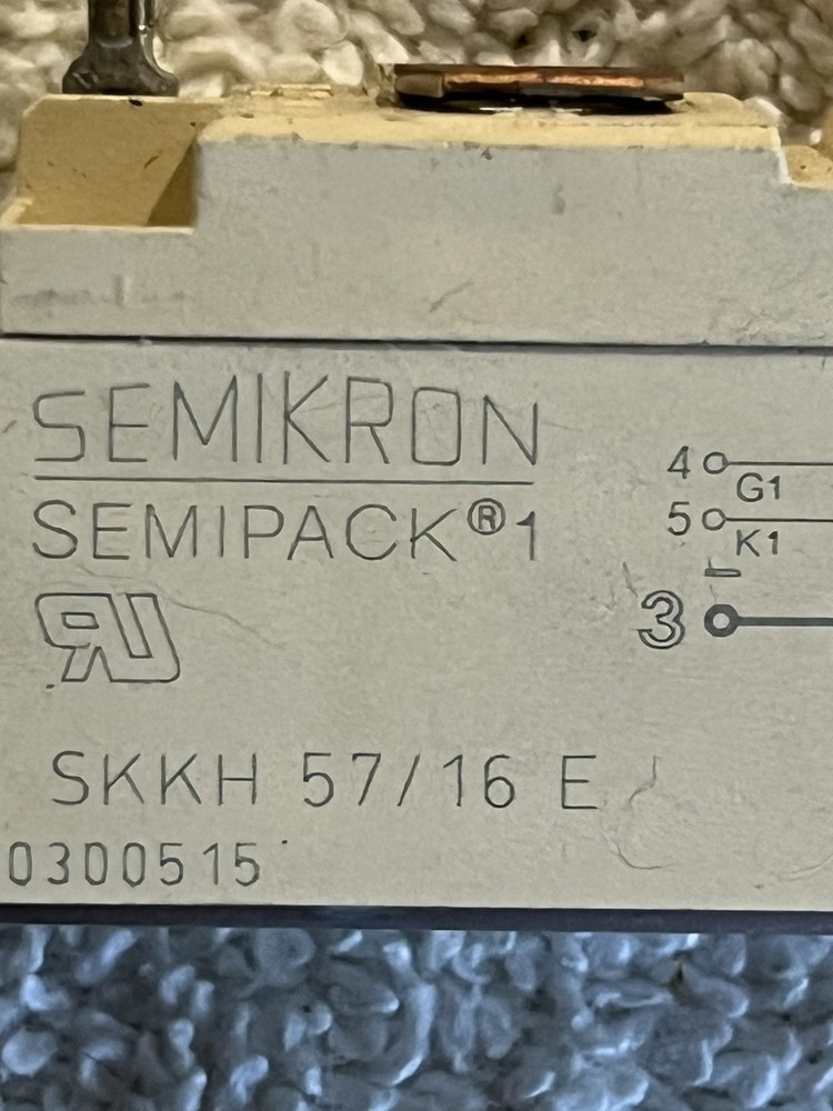 SEMIKRON SEMIPACK 1 THYRISTOR MODULE SKKH-57/16E