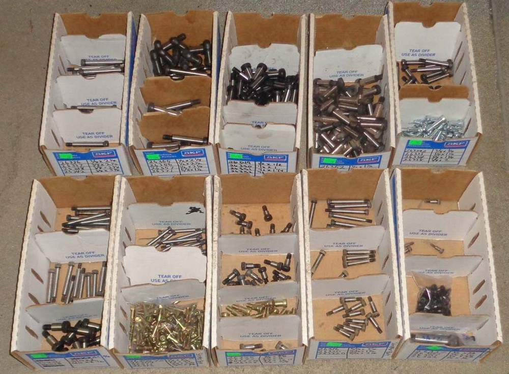 (2) 1/2" x 1-1/4" Alloy Socket Shoulder Stripper Bolt Black Oxide 3/8"-16 Thread