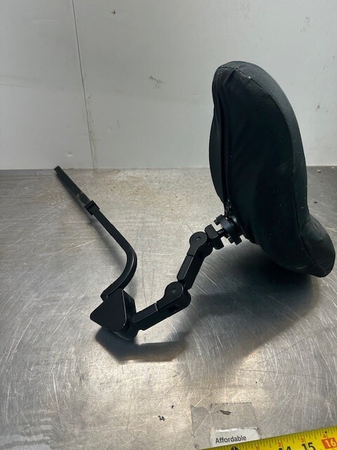 14"x6" Stealth Concaved Adjustable Headrest & Mount A7