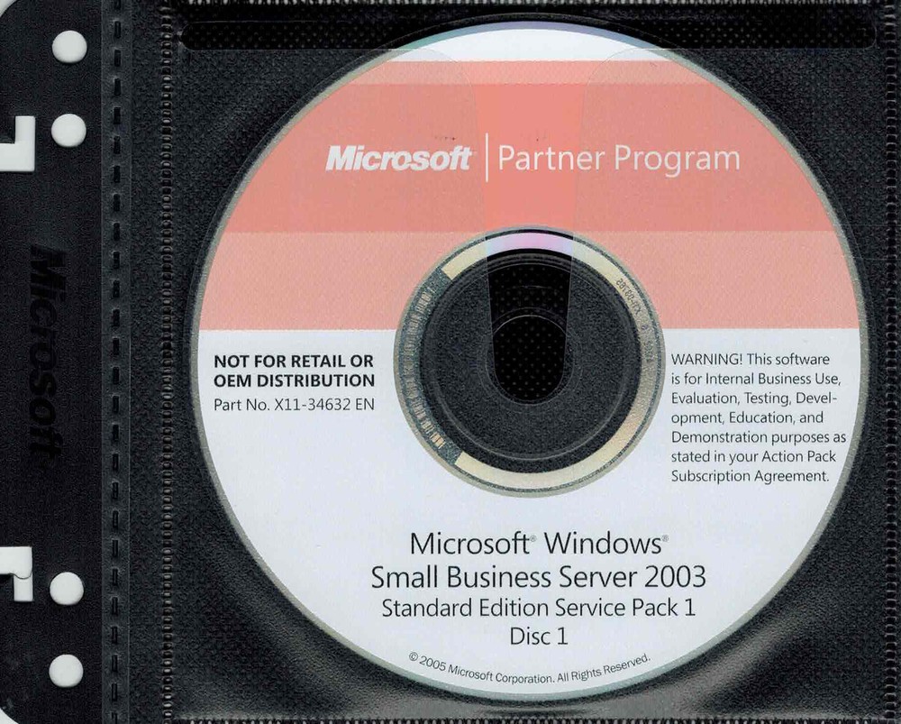Microsoft Windows Small Business Server 2003 Standard Edition
