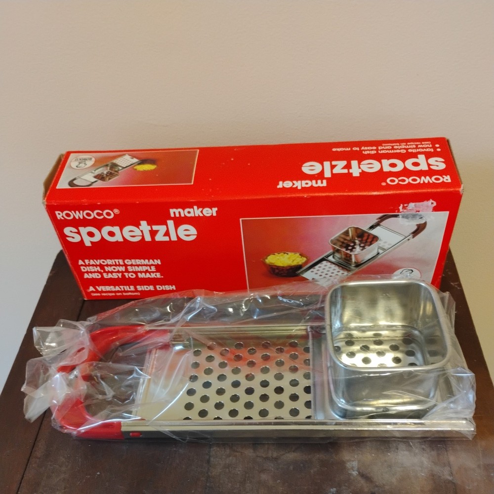 1986 NOS ROWOCO Spaetzel Maker in Box