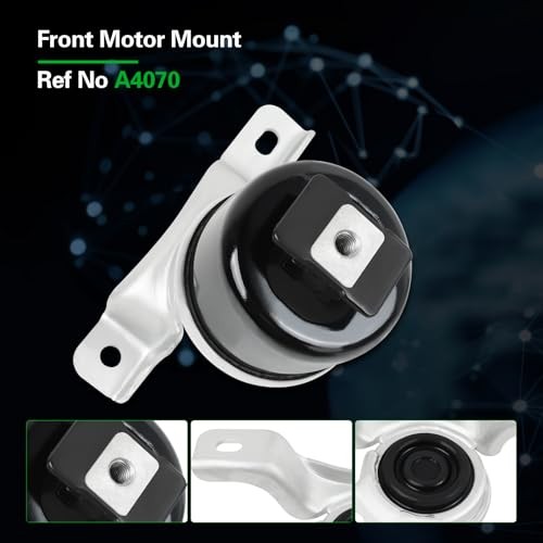 Engine Motor Mount & Trans Mount Kit Compatible with S60 2011-2016 & S80 2007