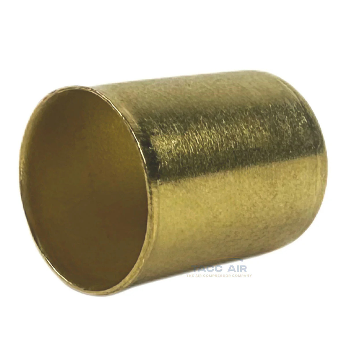 10 Pack Brass Hose Crimp Ferrule 0.478 Inside diameter x 0.687 in Length