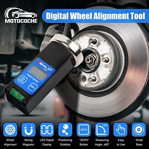 Wheel Alignment Tools Automotive -90° to +90°, Digital Camber Alignment with