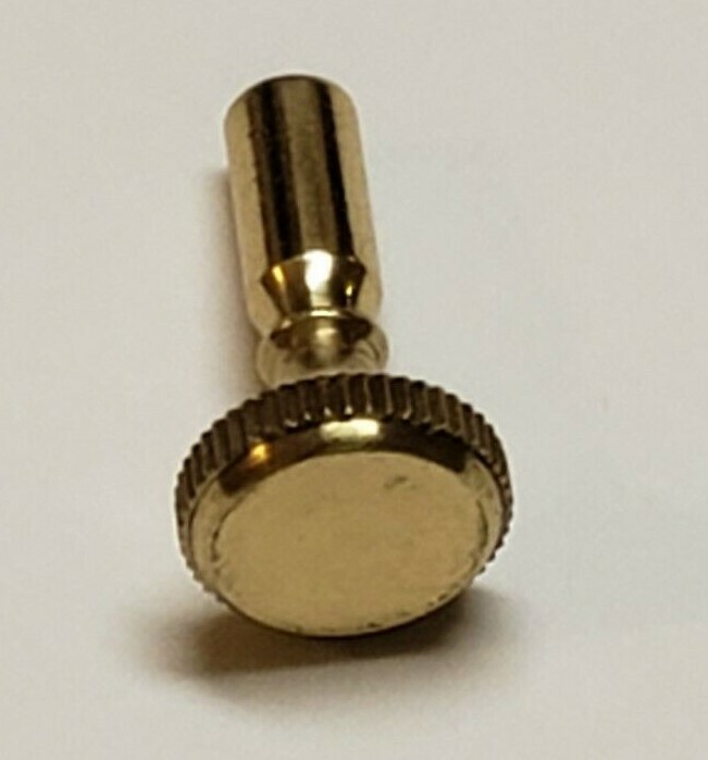 SOLID BRASS KNOB FOR TURN KNOB SOCKET LAMP PART NEW 20924JB