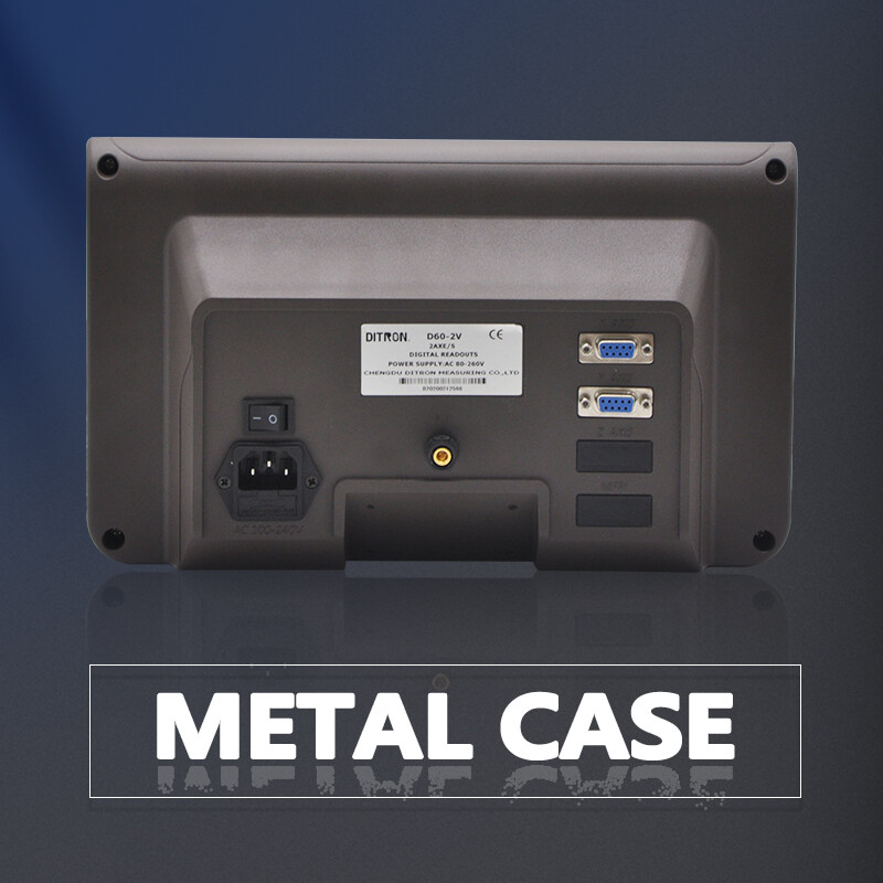 2Axis Multi-function Metal DRO Digital Display,IP67 Precision Magnetic Scale Kit