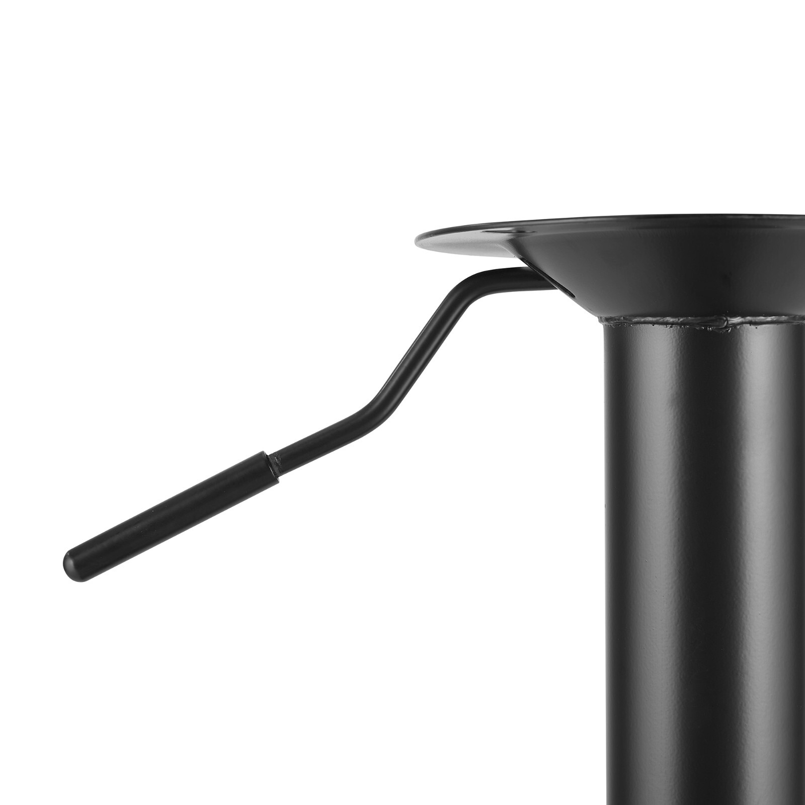 Bar Stools Set of 2 PU Leather Cushion Seat Adjustable Height Swivel Bar Chairs