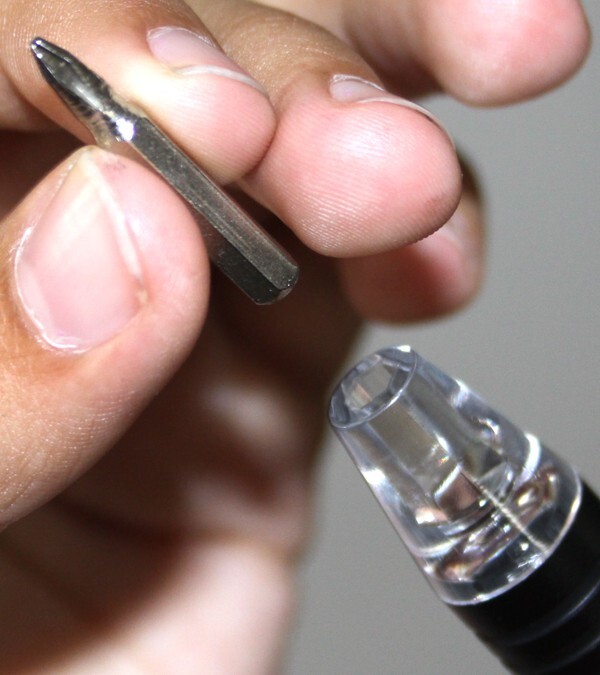 CleverTAC LED ToolPen - Tactical LED Bit Driver - 6 bits - Super Bright - EDC