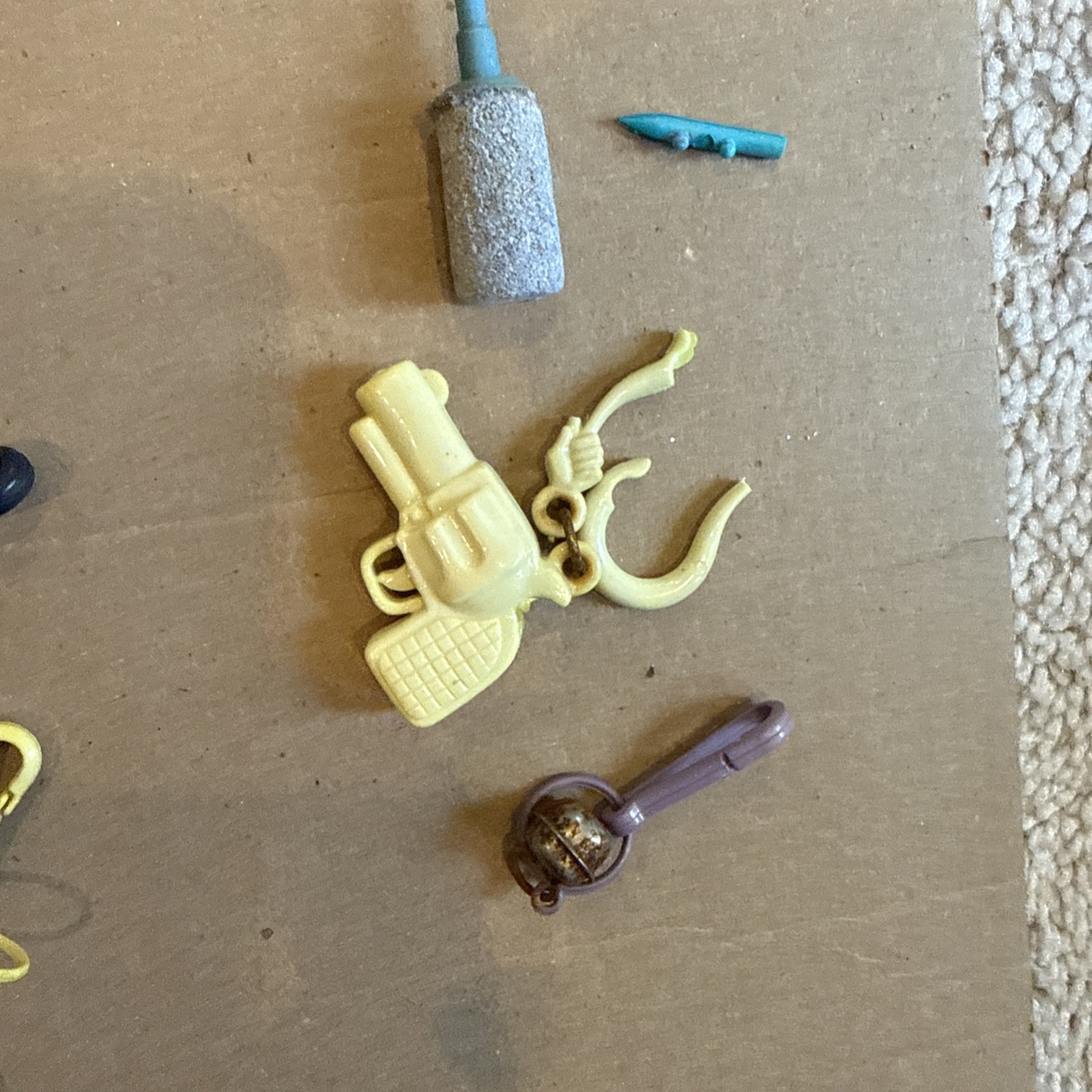 Huge Lot Of 82 Bell Charms Necklaces Rare 80s READ