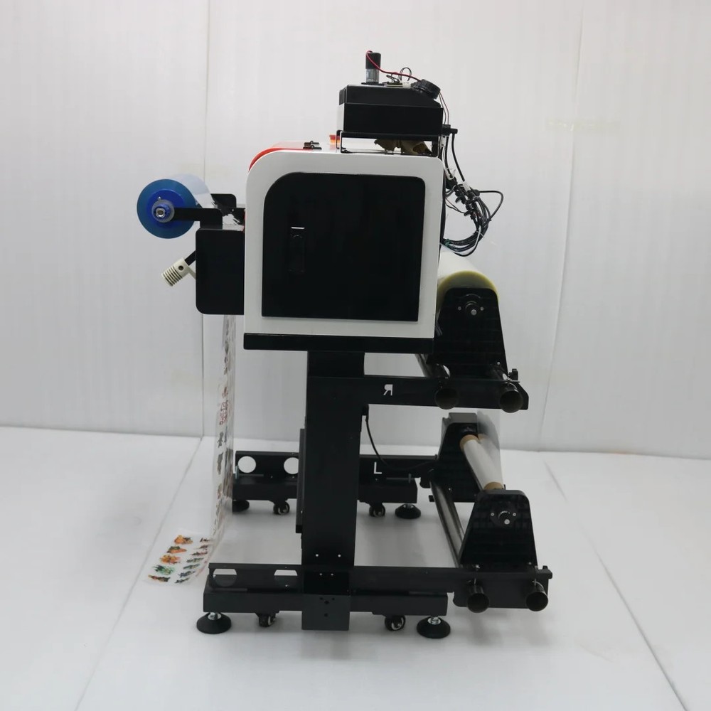 A3+ Automatic Dual XP600 Printhead UV DTF Printer for Automatic Cleaning Rollers