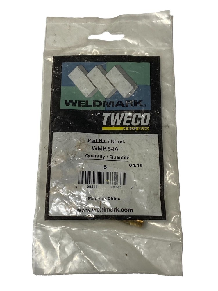 Tweco WMK54A Weldmark Gas Diffuser - 5Pcs - New