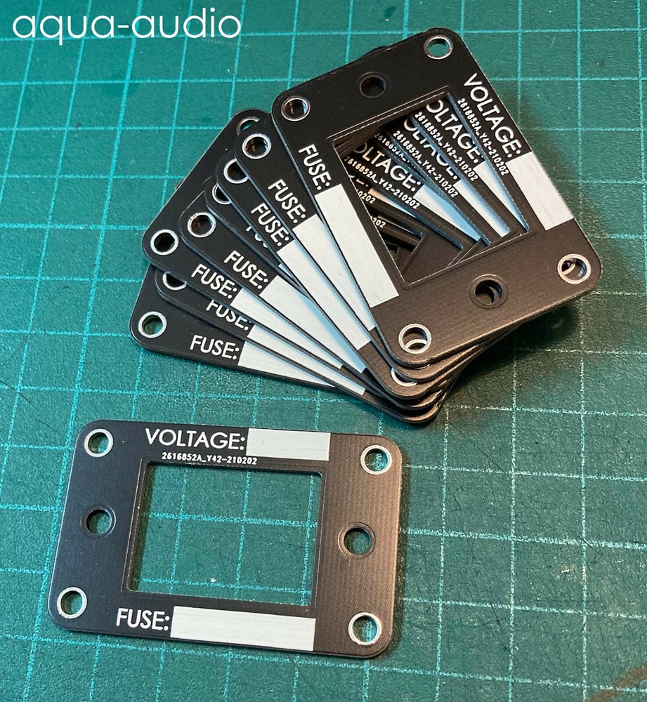 IEC Socket To Round Hole Mounting Plate For DIY Projects