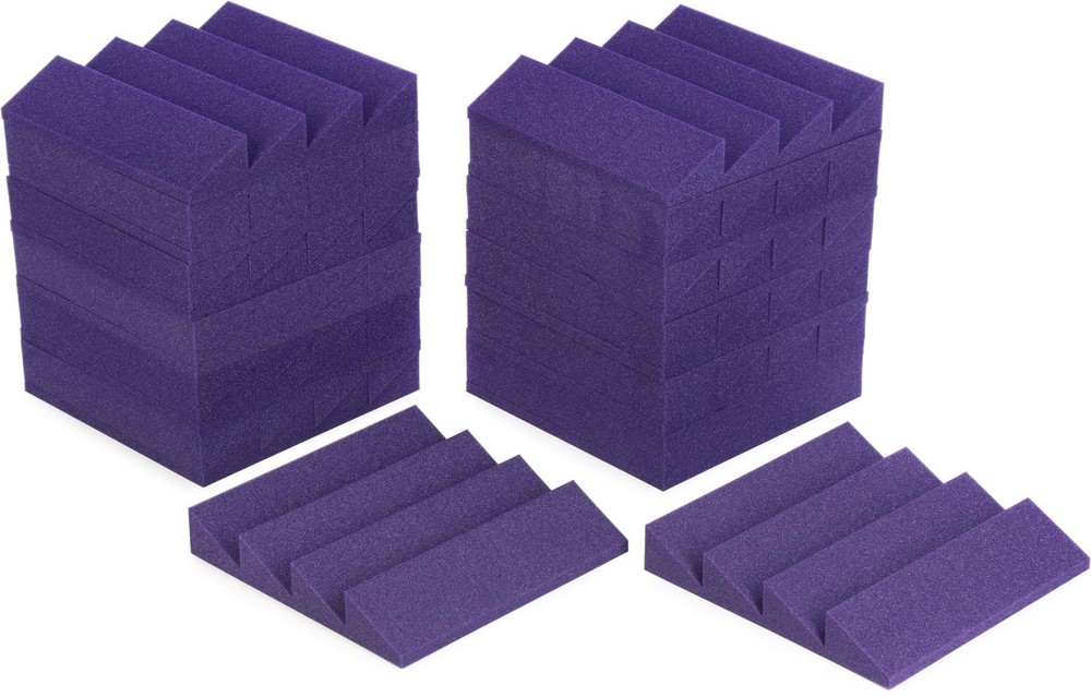 Auralex Studiofoam DST-114 Acoustic Panel 24-pack - Purple