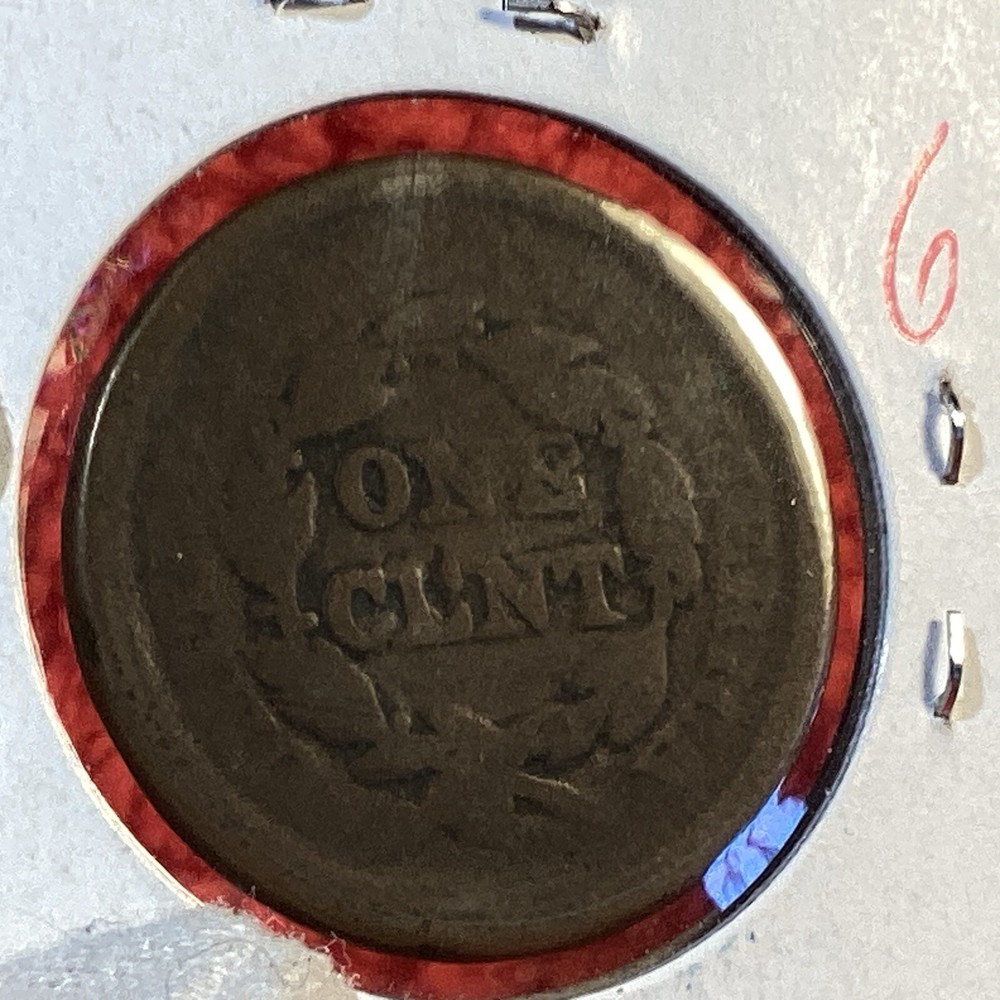 1851 LARGE CENT 51 over 81 FREE SHIPPING #6