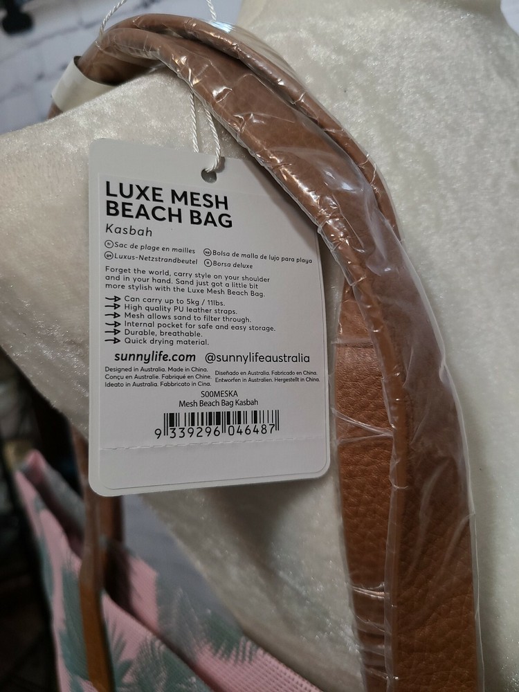 Luxe Mesh Beach Bag | Kasbah