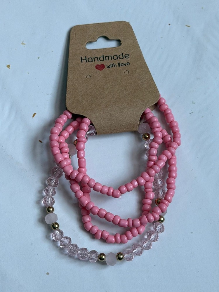 Hand beaded bracelets