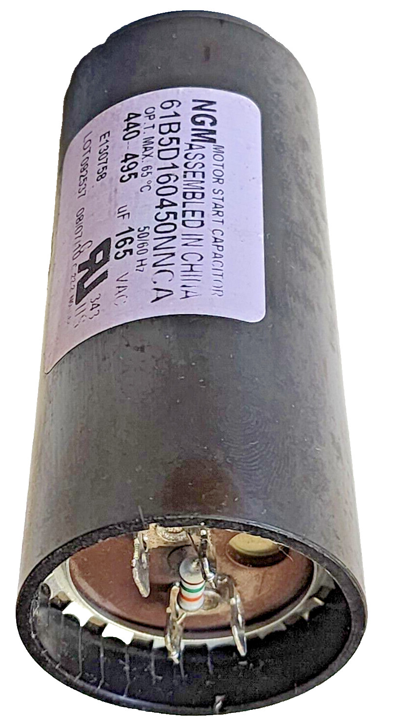 NGM 61B5D160450NNCA Motor Start Capacitor 440-495µF, 165Vac, 50/60Hz