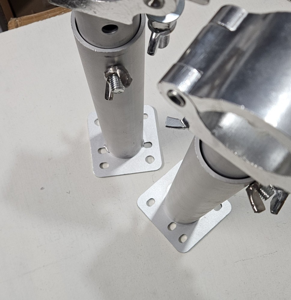 LED Screen Mounting Bracket Truss Clamp Aluminum 2 Pack