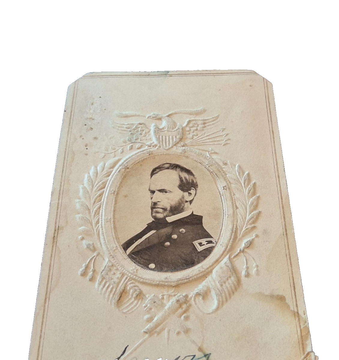 General William T. Sherman CDV PORTRAIT – Civil War Union Major General
