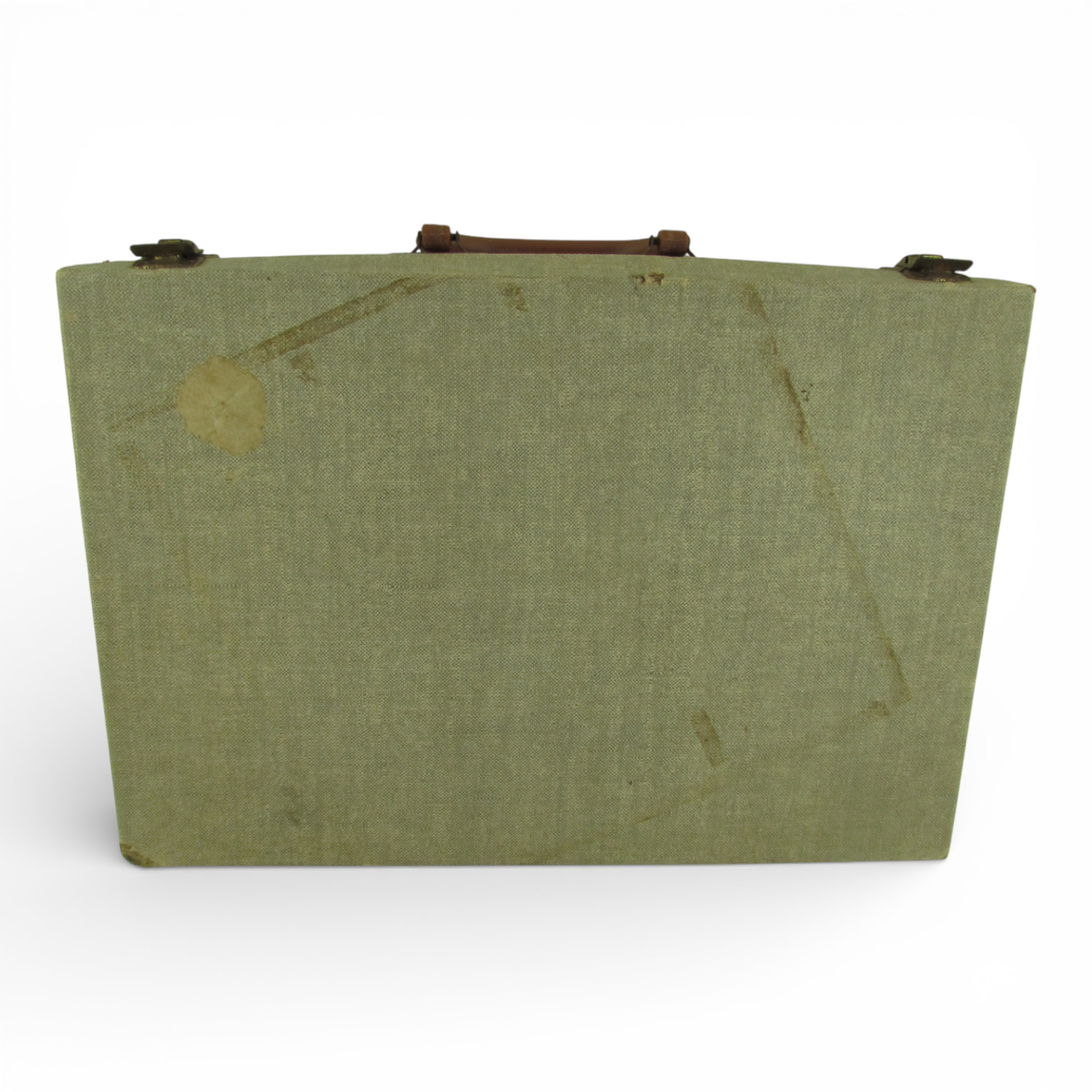 Vintage E.S. Lowe Casino Game Set Roulette Backgammon Board Cards USA Case