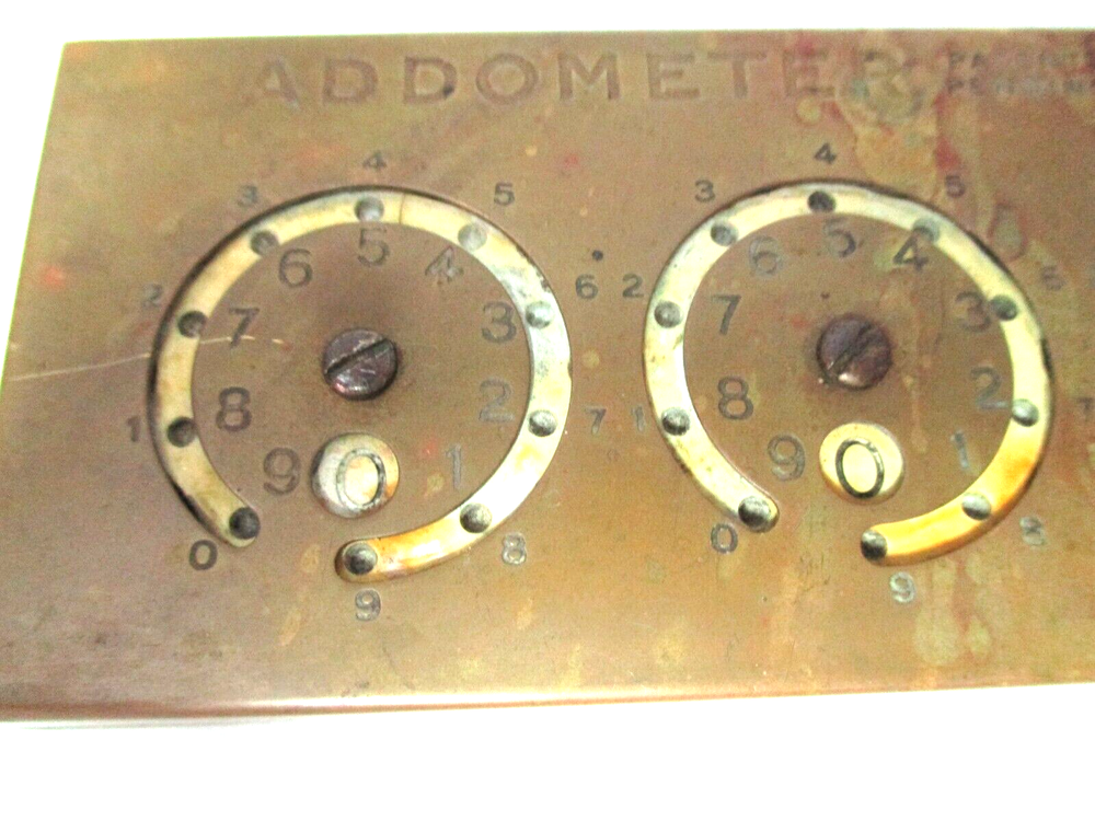 Reliable Typewriter Adding Machine Corp ADDOMETER Manual Adding Tool No Stylus