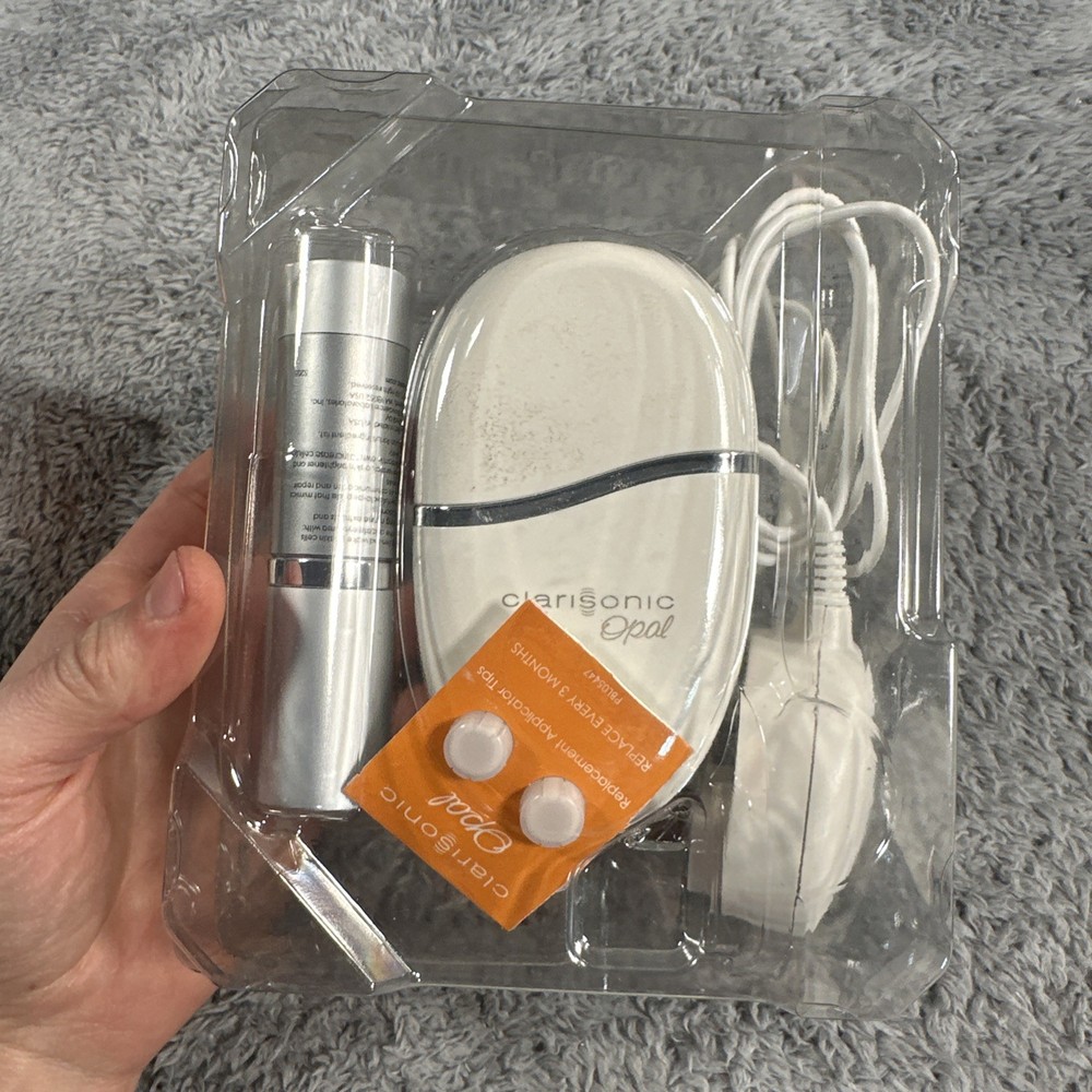 Clarisonic Opal Sonic Skin Infusion Technology For Antiaging 2 Replacement Tips