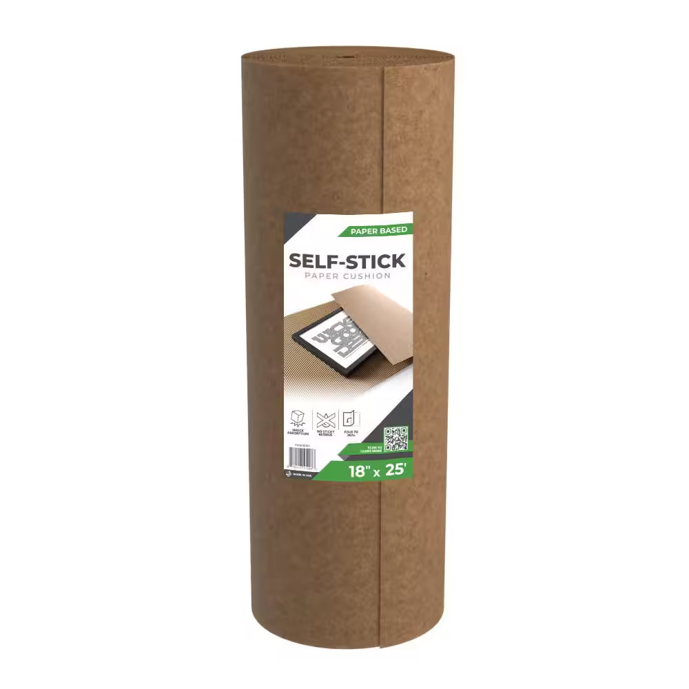 18 In. X 25 Ft. Self Stick Single Face Roll