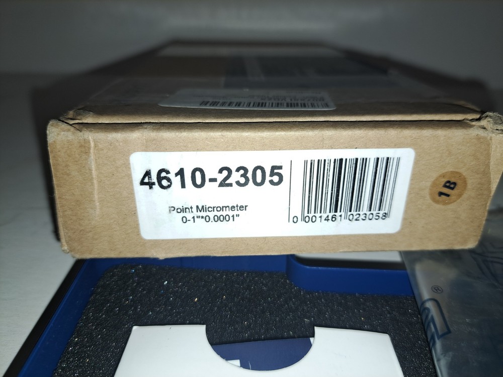 Dasqua 4610 - 2305 Outside Point Micrometer 0-1"