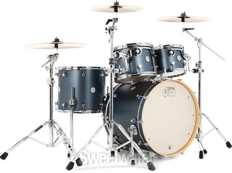 DW Design Series 4-piece Shell Pack - Blue Slate