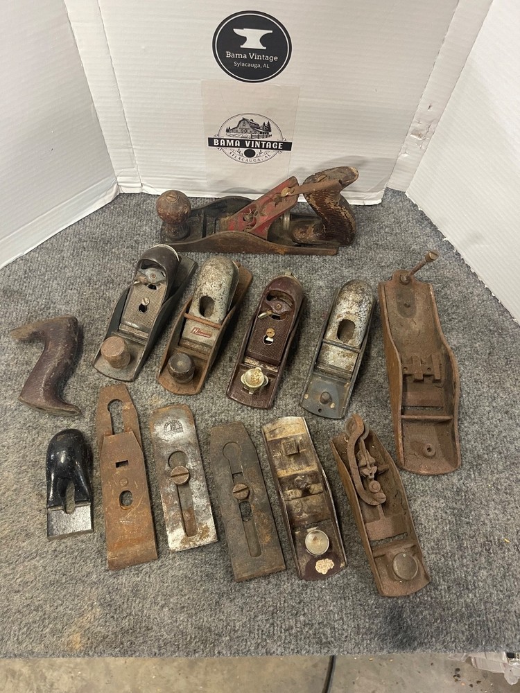vintage hand plane lot