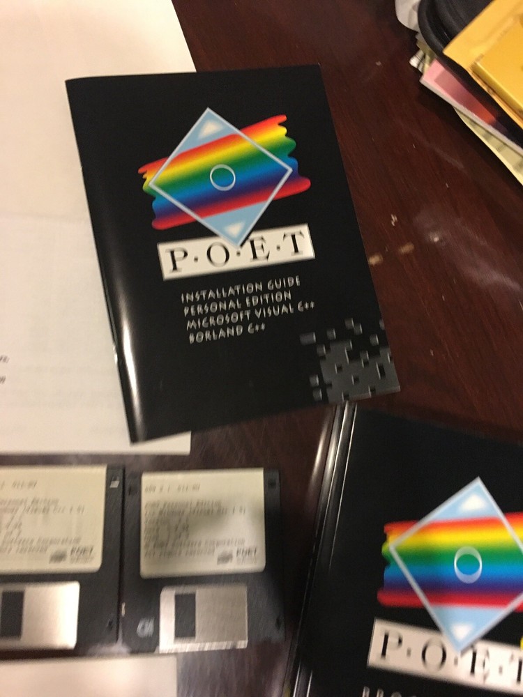 POET SOFTWARE . Persistent Objects & Extended Database Technology. Never Used