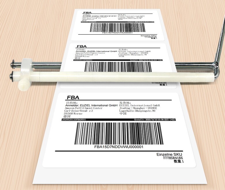 BSC-Q5 Automatic Label Rewinding Machine Bar Code Label Rewinder Two-way Label