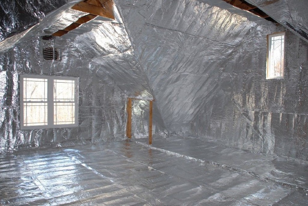 Reflective Foam Insulation Heat Shield Thermal Insulation Shield 24"x200ft