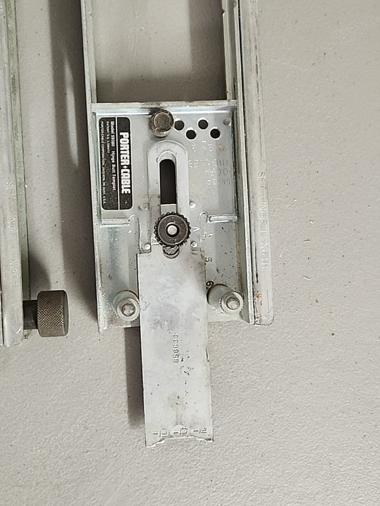 Porter Cable Door Hinge Butt Template Model #59380
