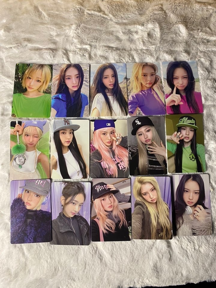 KIIIKIII 2nd EP ALBUM delulu pack  OFFICIAL PHOTOCARD CARD Sui kya haum jiu