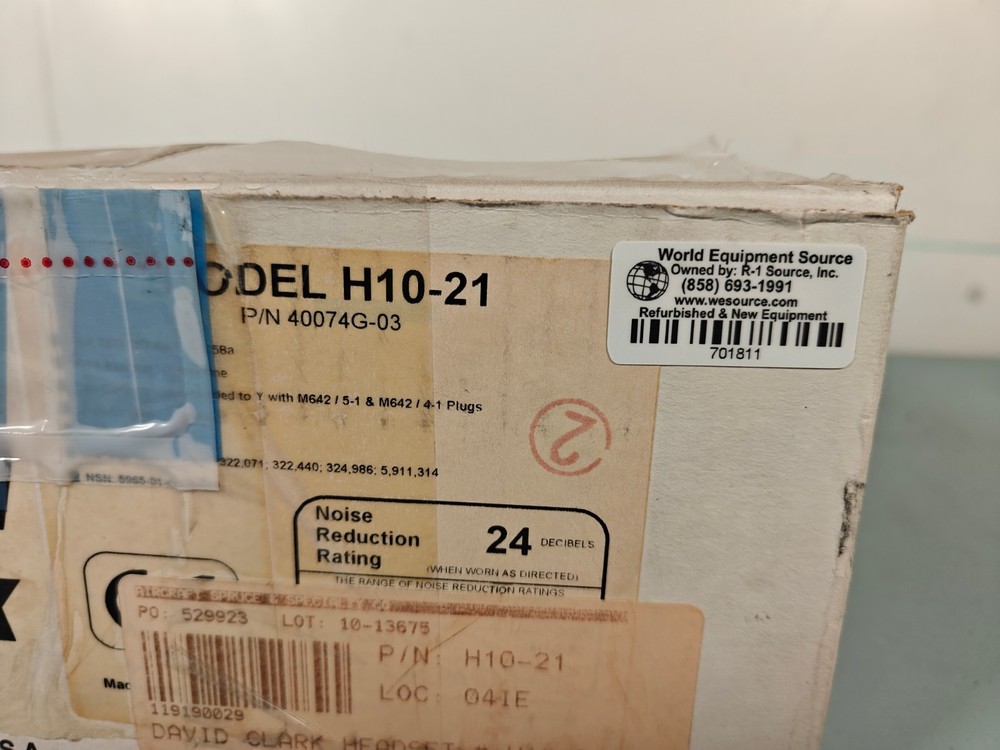 David Clark H10-21 Aviation Headset